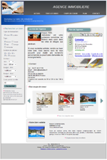 Design Sobre Avanc� - Bleu